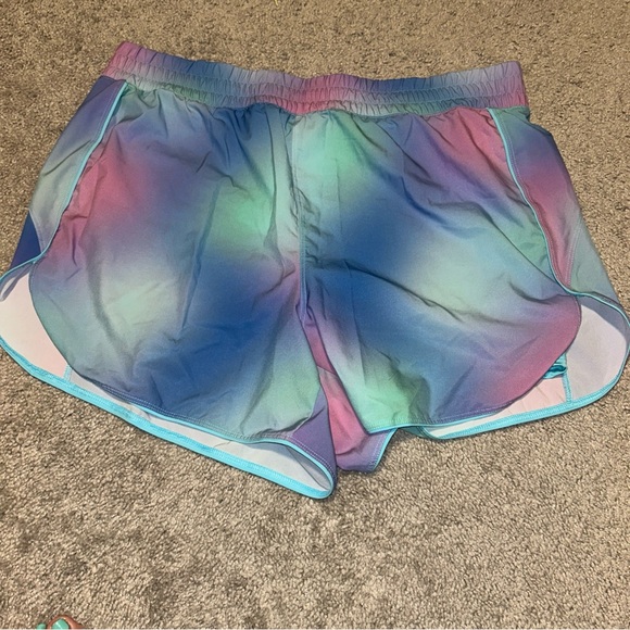 Avia Running Shorts Women’s Size XXL (20) Multicolor Biker Lined Comfort - Picture 2 of 8